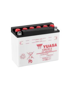 GS YUASA 12N18-3 (DC) 12V Conventional moottoripyörän käynnistysakku