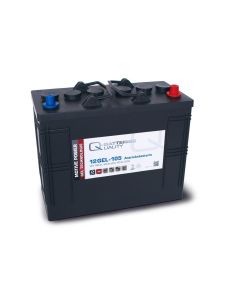 Q-Batteries 12Gel-105 traktaatioakku 12V 105Ah (5h), 120Ah (20h)