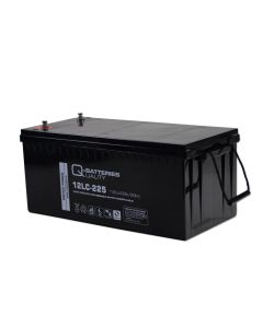 Q-Batteries 12LC-225 / 12V - 243Ah syväpurkaus AGM-akku (kulutusakku)