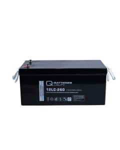 Q-Batteries 12LC-260 / 12V - 278Ah syväpurkaus AGM-akku (kulutusakku)