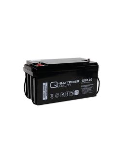 Q-Batteries 12LC-80 12V 80Ah syväpurkaus AGM-akku (kulutusakku)