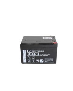 Q-Batteries 12LCP-12 12V 13Ah syväpurkaus AGM-akku (kulutusakku)