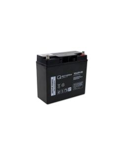 Q-Batteries 12LCP-23 12V 23Ah syväpurkaus AGM-akku (kulutusakku) M5-liitin