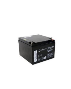 Q-Batteries 12LCP-30 12V 30Ah syväpurkaus AGM-akku (kulutusakku)
