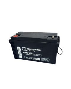 Q-Batteries 12LS-120 / 12V - 128Ah 10 vuoden AGM-akku