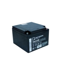Q-Batteries 12LS-26 12V 26Ah AGM-akku