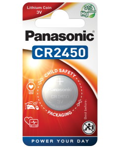 Panasonic CR2450 Litium nappiparisto (1 kpl.)