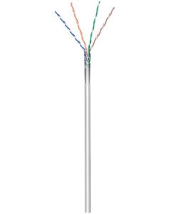 CAT 5e Verkkokaapeli, F/UTP, harmaa, 100m kaapelirulla
