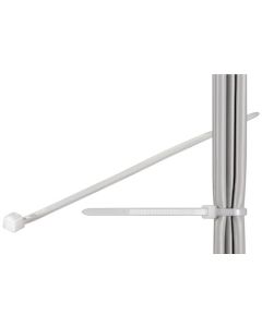 Nippuside, väritön - 300 mm, 3.5 mm (100 kpl)