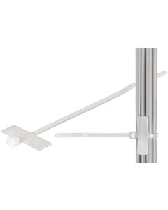 Nippuside merkintäetiketillä koko 25 x 8 mm (100 kpl)