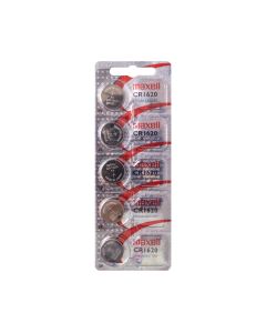 Maxell Lithium CR1620 batterier- 5 stk.