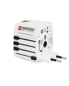 SKROSS Maailmanlaajuinen adapteri MUV USB
