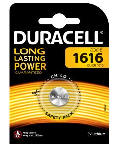 DURACELL DL1616 / CR1616 nappiparisto (1 kpl.)