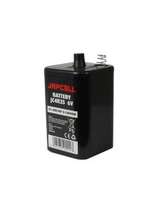 Japcell 4R25 Kuivakennoakku Jousiliittimellä 6V