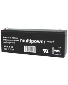 Multipower 12V - 2,2Ah (4.8mm)