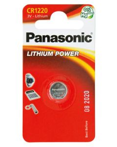 Panasonic CR1220EL/1B paristo 1 kpl.