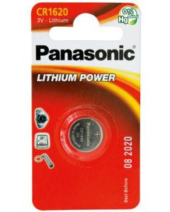 Panasonic CR1620EL/1B paristo 1 kpl.