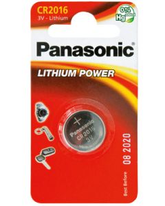 Panasonic CR2016EL/1B paristo 1 kpl.