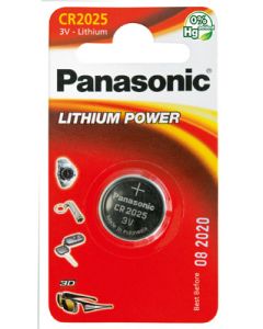 Panasonic CR2025EL/1B paristo 1 kpl.