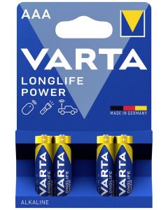 VARTA Long Life AAA / LR03 paristo (4 kpl)