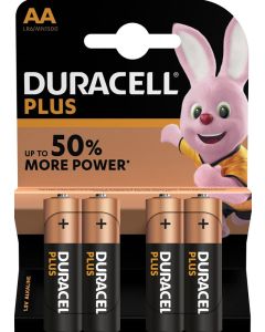 DURACELL AA / LR06 PLUS POWER (4 kpl.)