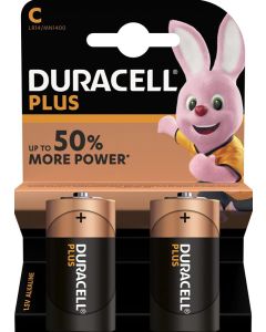 DURACELL C / MN1400 / BABY PLUS POWER PARISTOT (2 kpl.)