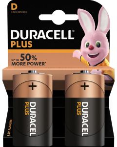 DURACELL D / MN1300 / MONO PLUS (2 kpl.)