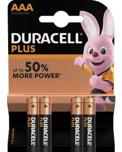 DURACELL AAA /MN2400 / LR03 PLUS POWER (4 kpl.)