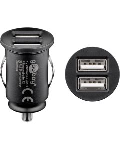 Kaksois-USB-autolaturi 2.1A