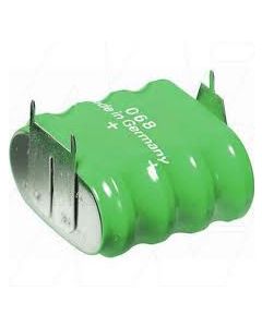 Varta 4/V150H ladattava nappiparisto - 150mAh (Ni-MH)