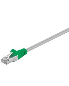 CAT 5e, F/UTP Ristiinkytketty verkkokaapeli, harmaa, 2m