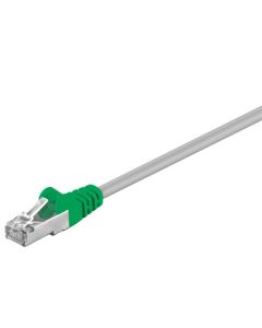 CAT 5e, F/UTP Ristiinkytketty verkkokaapeli, harmaa, 3m