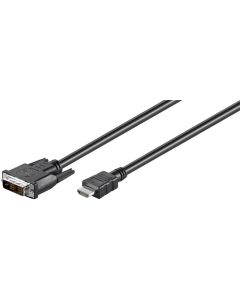 HDMI™ / DVI-D-kaapeli 2m