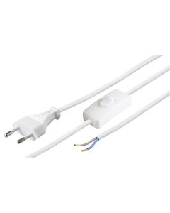 Johto virtanapilla, sokeripala liitos, 1,5m, valkoinen