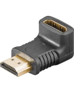 HDMI&trade;/HDMI&trade; kulmamallinen -adapteri HDMI&trade; StandardUros (A-tyyppi)