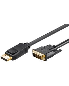 DisplayPort  DVI-D-kaapelii 1,2 5m