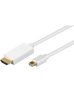 mini DisplayPort HDMI&trade; -kaapeli 1,2 valkoinen 2m