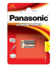 Panasonic CR2- Fotoparisto / Hälytin paristo