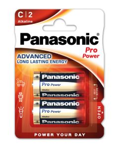 Panasonic Pro Power Alkali C / LR14 / Baby paristot (2 kpl)