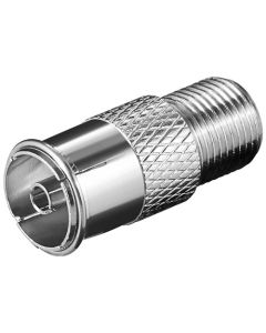 F naaras - koaksaali naaras - 1 pcs.