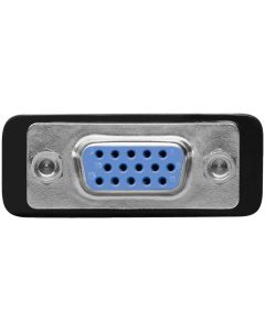 Analoginen DVI/VGA -kaapeli, DVI-I uros, kaksinkertainen yhteys (24+5-pin), musta