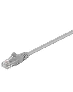 CAT 5e Patch-kaapeli, U/UTP, harmaa, 20m