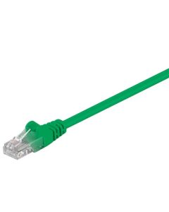 CAT 5e Patch-kaapeli, U/UTP, vihreä, 3m