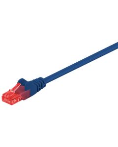 CAT 6 Verkkokaapeli, U/UTP, sininen, 20m