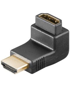 HDMI™ kulmamallinen kaapeli HDMI™ Standard uros (A-tyyppi)