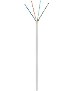 CAT 5e Patch-kaapeli, U/UTP, harmaa, 100m kaapelirulla