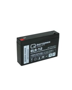 Q-Batteries 6LS-7.2 6V 7,2Ah AGM-akku