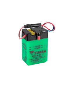 Yuasa 6N2A-2C-1 (DC) 6V Batteri til Motorcykel