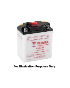 Yuasa 6N2-2A-1 (DC) 6V Batteri til Motorcykel