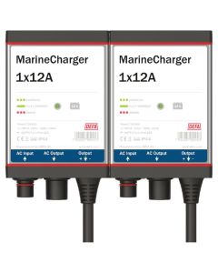 DEFA Marine charger 2x12A